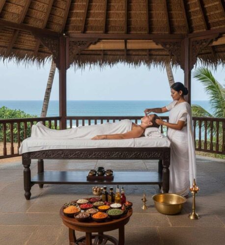 Kerala Ayurvedic wellness treatment