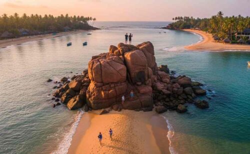 Parrot Rock in Mirissa Sri Lanka