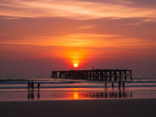 Sunsets and History at Alappuzha Beach & Lighthouse